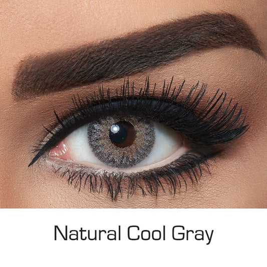 Natural Cool Grey - Punjab Optics - Power & Colour Lens - Bella Contact Lenses