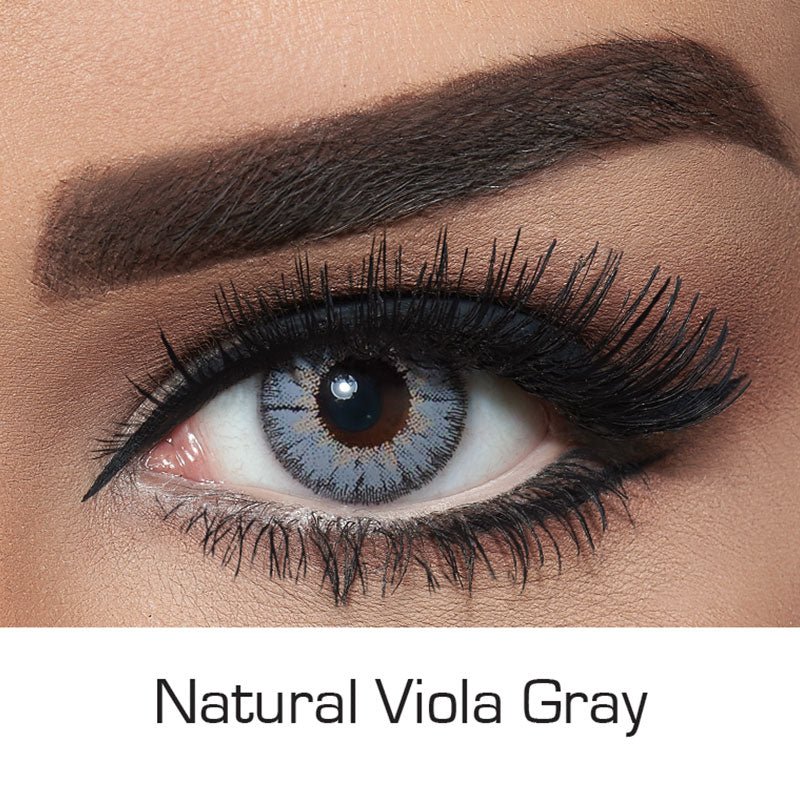 Natural Viola Grey - Punjab Optics - Power & Colour Lens - Bella Contact Lenses